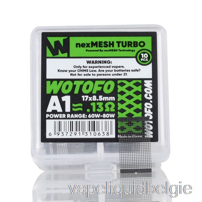 Vape Smaken Wotofo Nexmesh Mesh Vervangende Spoelen 0.13ohm Nexmesh Turbo A1